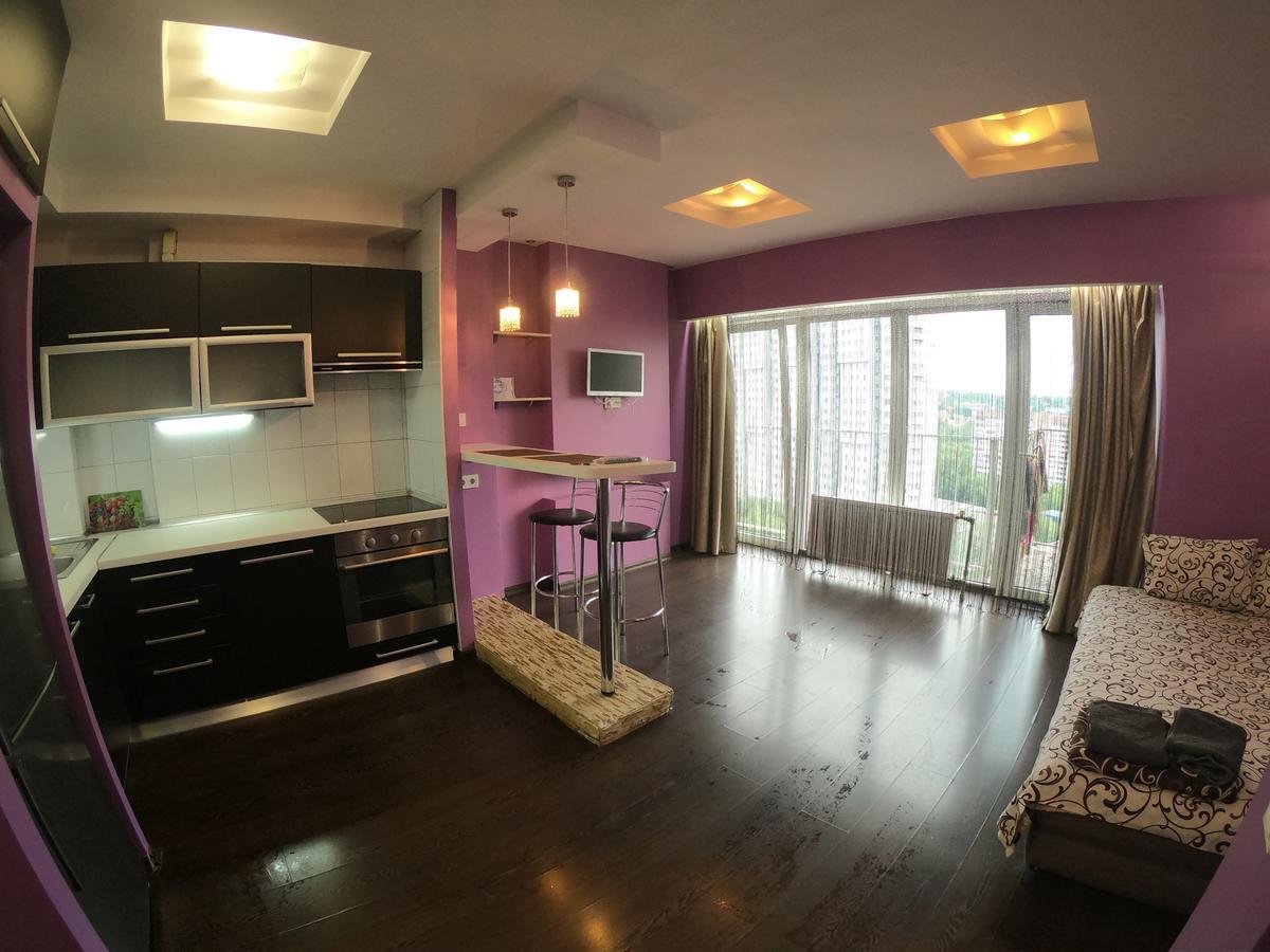 Lux Apartment On Kirova 27D View 15 Floor Днепър Екстериор снимка